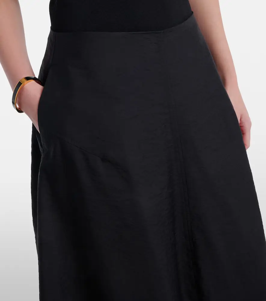 TOTEME Silk-blend maxi skirt | Thumbnail 3 TOTEME Silk-blend maxi skirt | Thumbnail 3