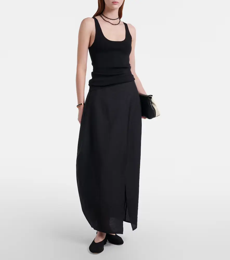 TOTEME Silk-blend maxi skirt | Thumbnail 5 TOTEME Silk-blend maxi skirt | Thumbnail 5