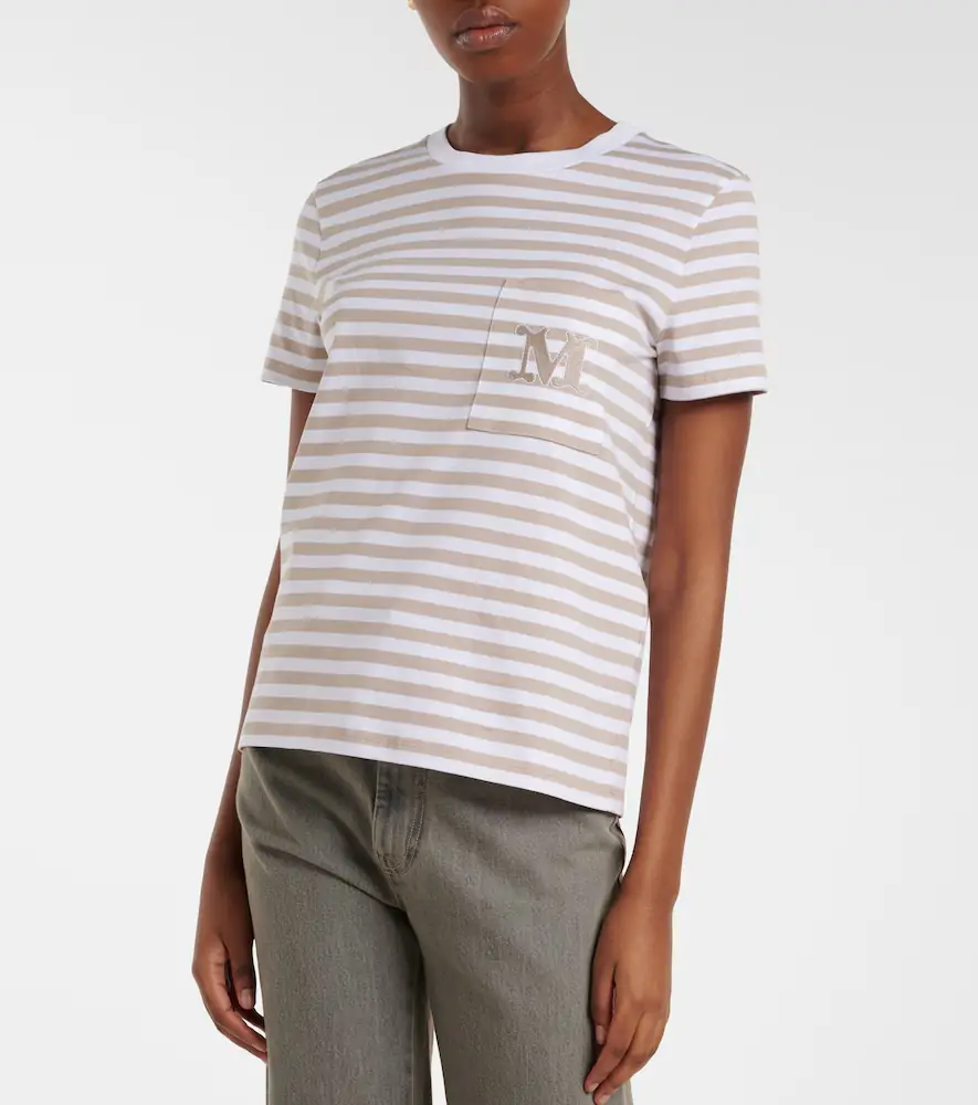Max Mara Oboli cotton jersey T-shirt | Thumbnail 3