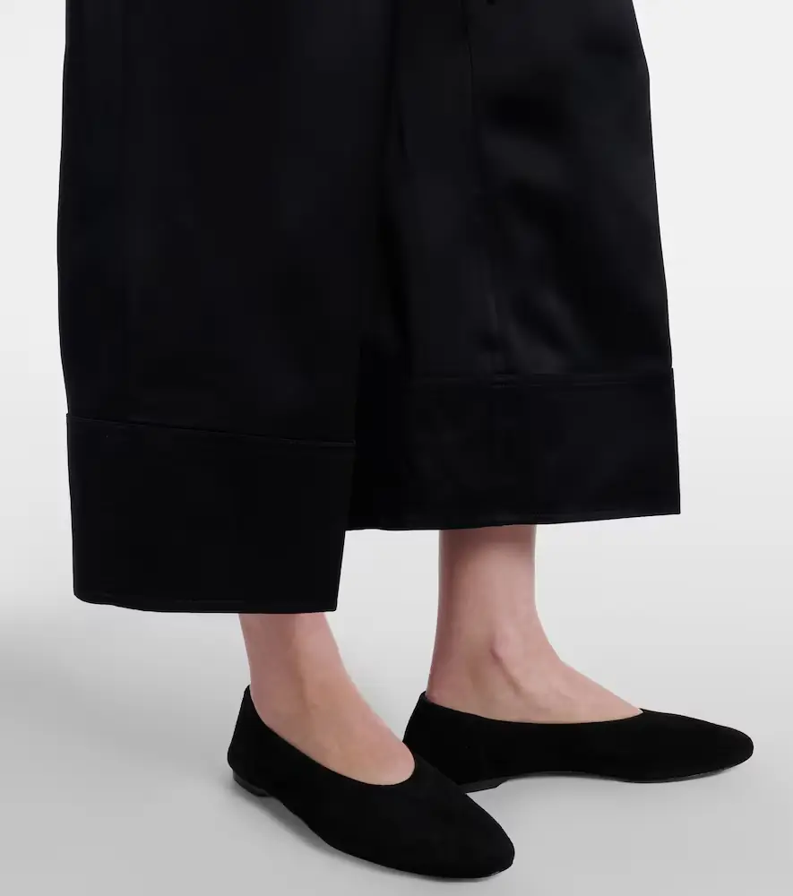 TOTEME Satin wide-leg pants | Thumbnail 3