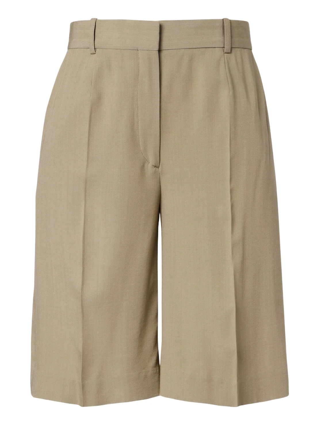 TOTEME High-rise Bermuda shorts