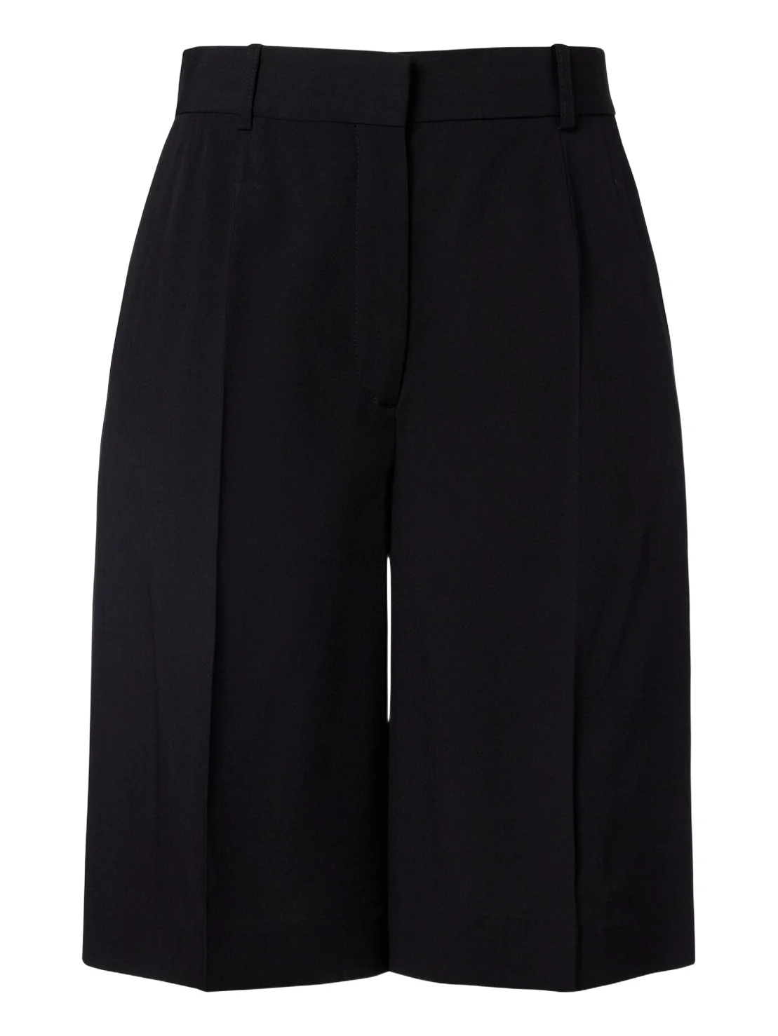 TOTEME High-rise Bermuda shorts