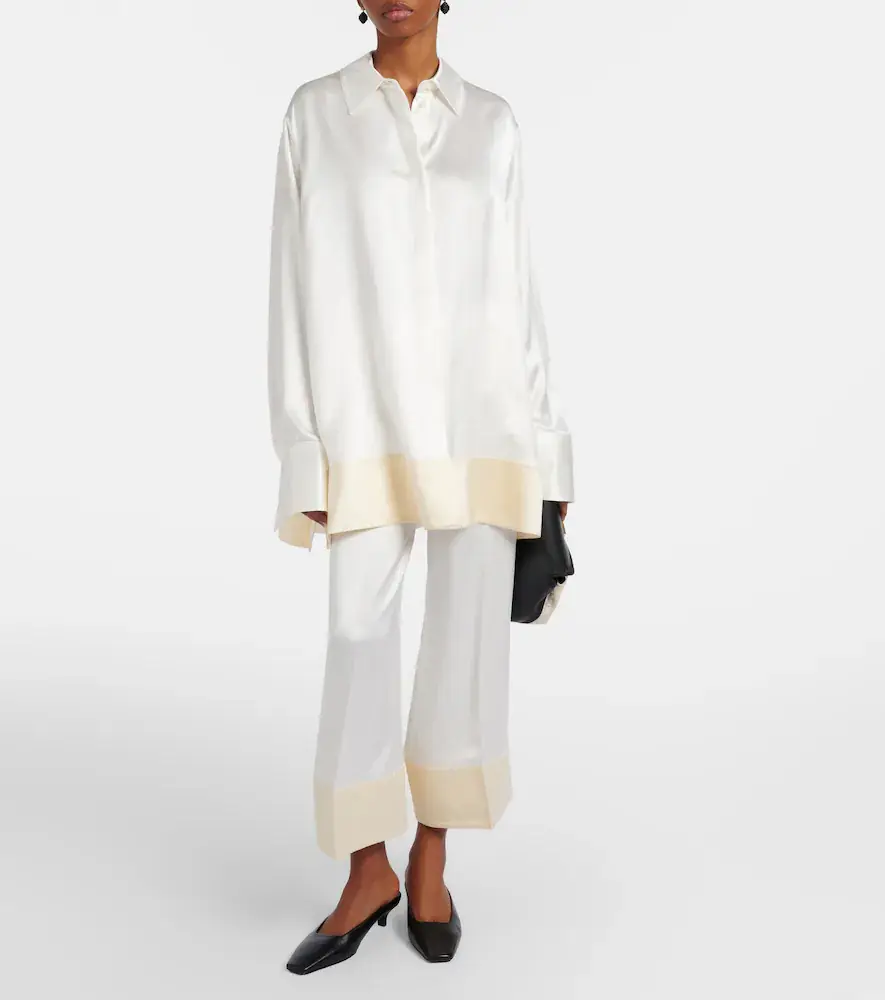 Toteme Satin shirt | Thumbnail 6 Toteme Satin shirt | Thumbnail 6