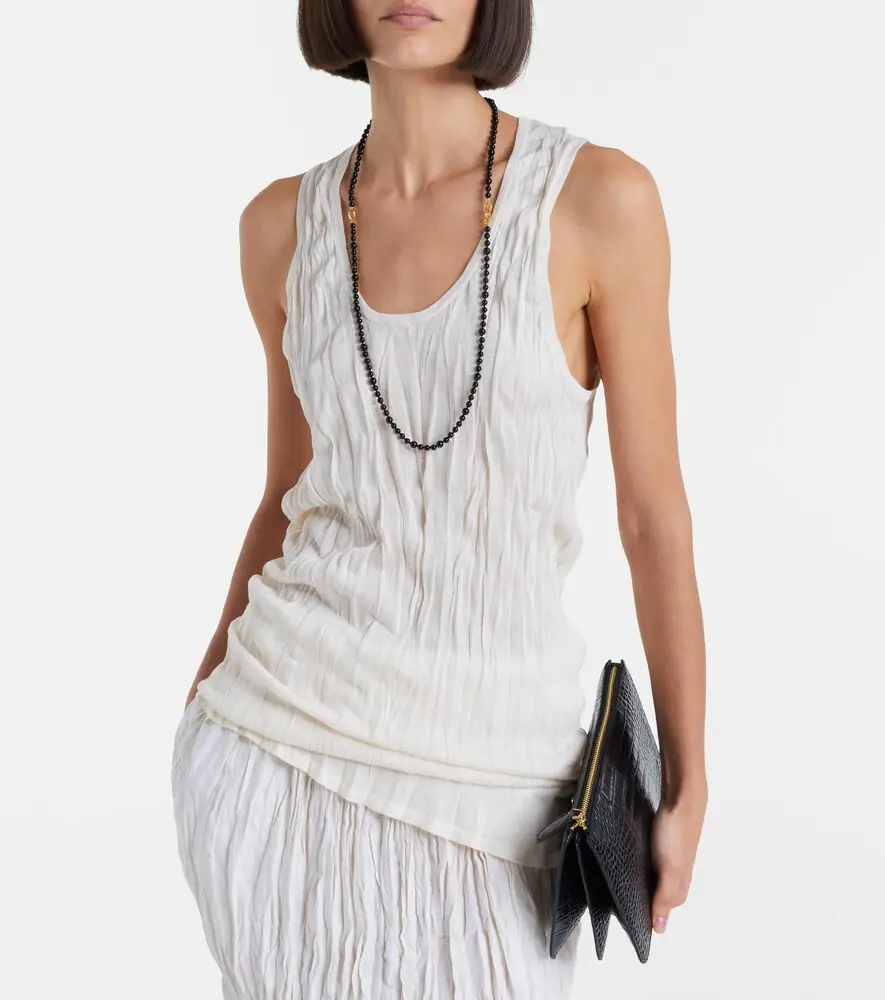 TOTEME Pleated tank top | Thumbnail 4