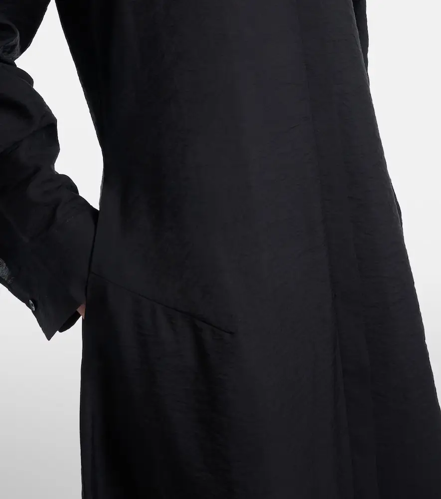 TOTEME Silk-blend shirt dress | Thumbnail 3 TOTEME Silk-blend shirt dress | Thumbnail 3