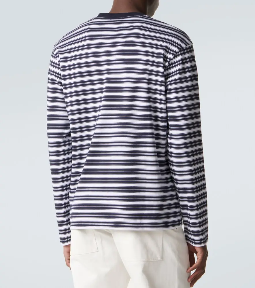 Sunspel Striped cotton jersey T-shirt | Thumbnail 4 Sunspel Striped cotton jersey T-shirt | Thumbnail 4