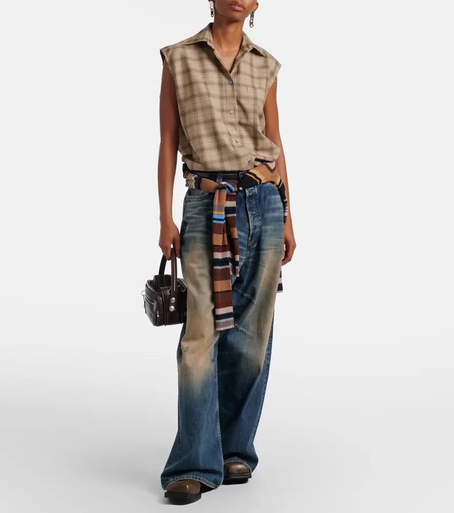 Acne Studios Checked wool shirt | Thumbnail 5 Acne Studios Checked wool shirt | Thumbnail 5