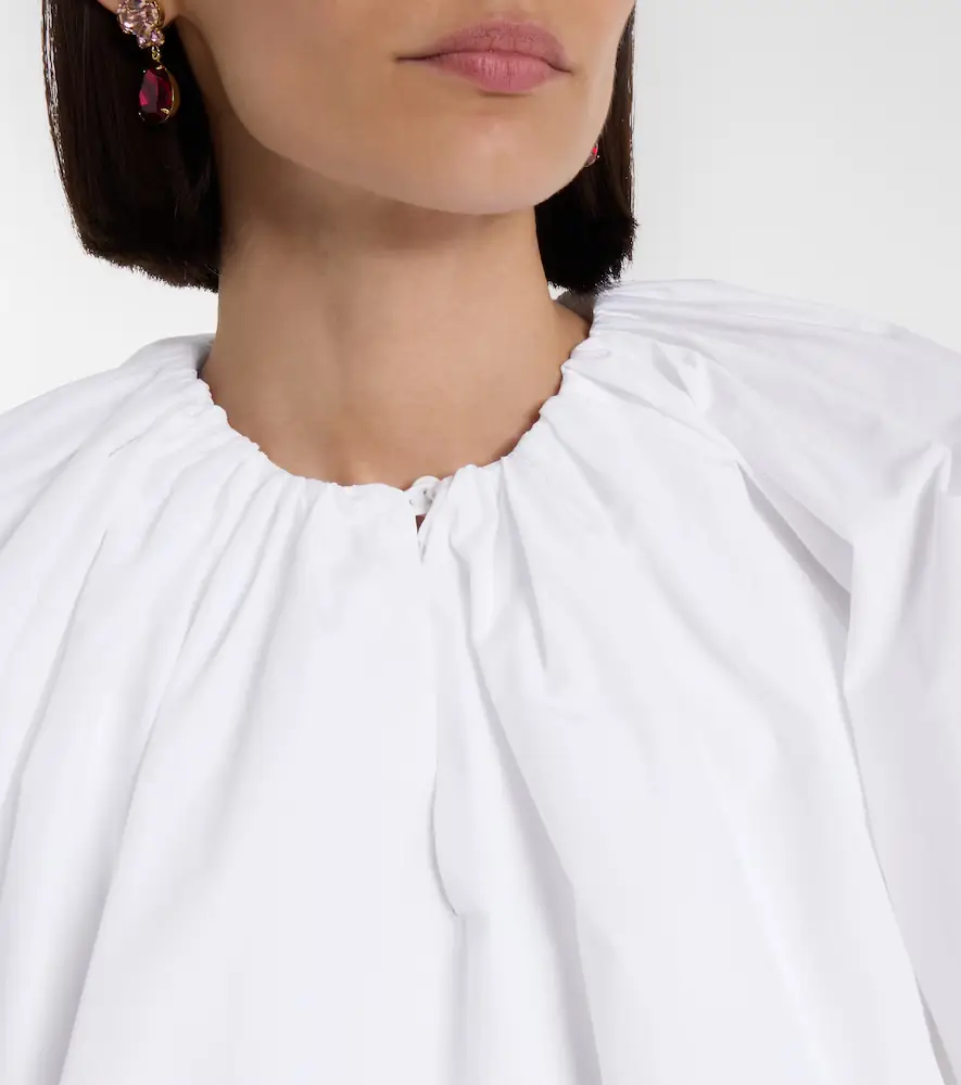 Patou Gathered cotton top | Thumbnail 5