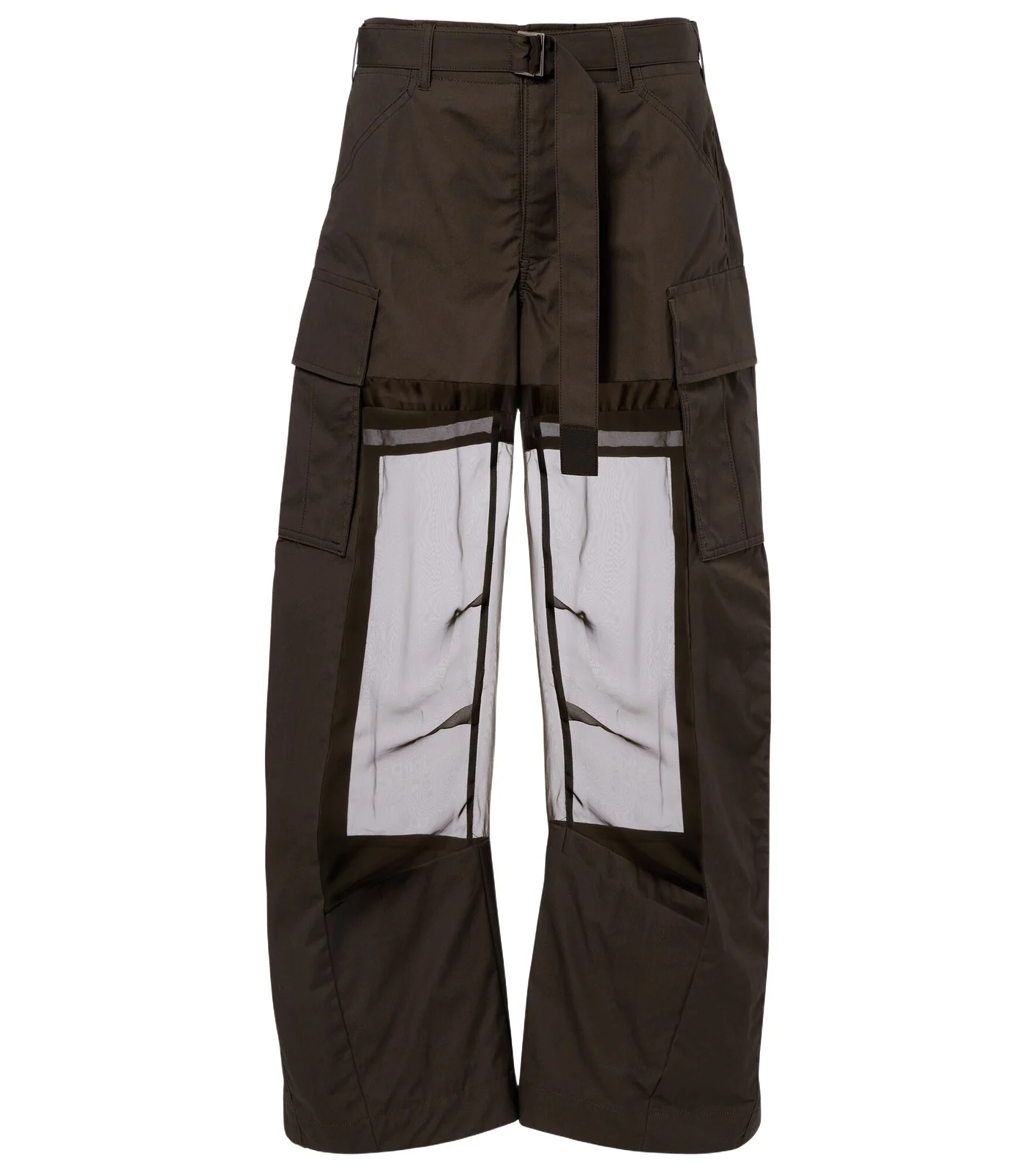 Paneled cotton cargo pants Paneled cotton cargo pants