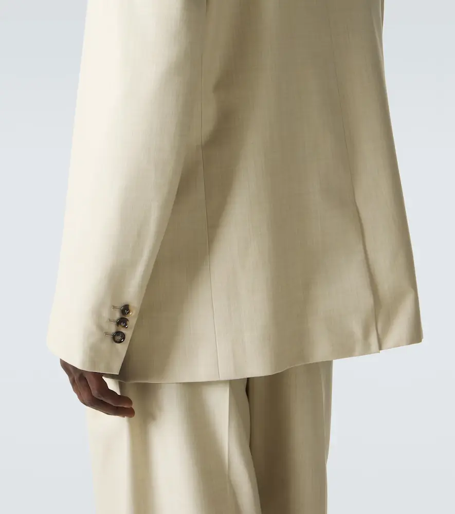 Bottega Veneta Wool and cotton gabardine suit jacket | Thumbnail 4 Bottega Veneta Wool and cotton gabardine suit jacket | Thumbnail 4