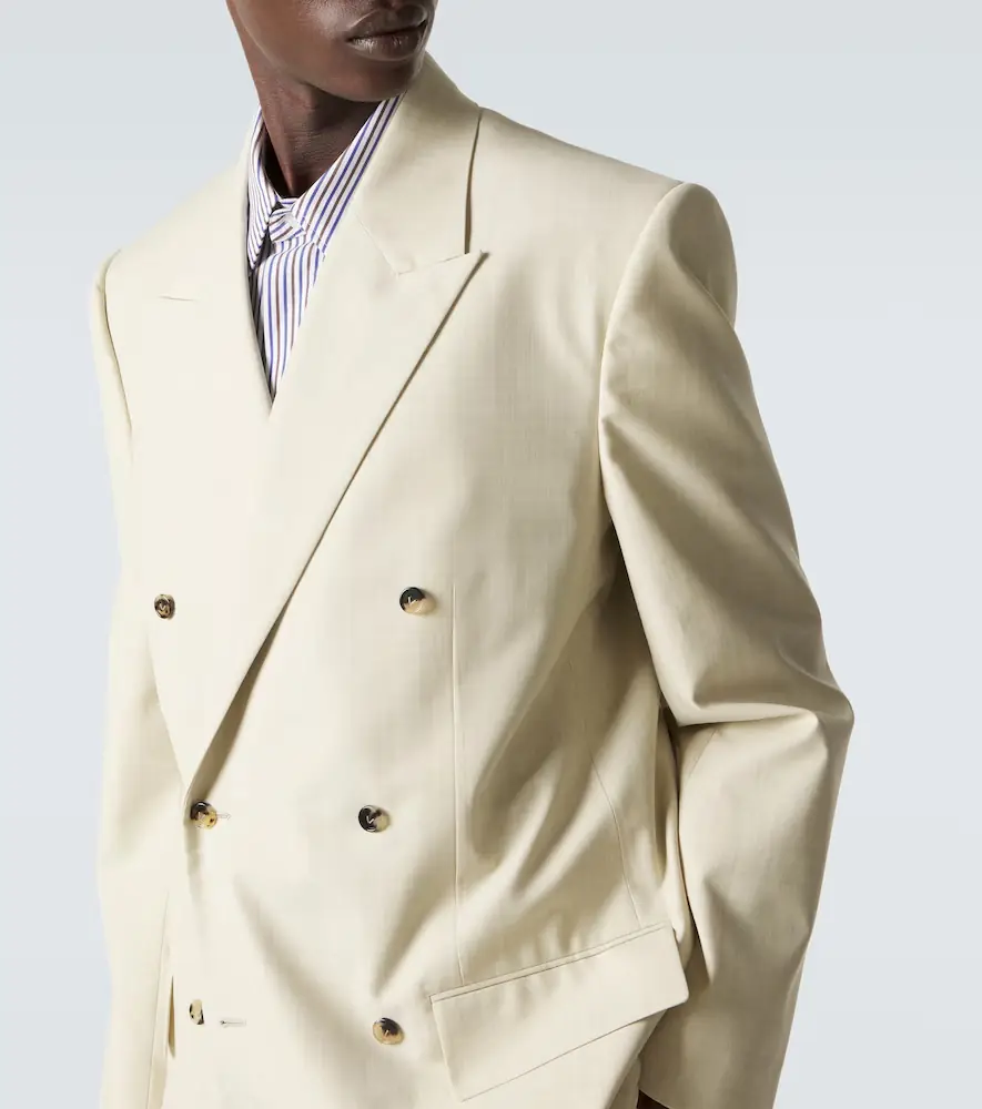 Bottega Veneta Wool and cotton gabardine suit jacket | Thumbnail 6 Bottega Veneta Wool and cotton gabardine suit jacket | Thumbnail 6
