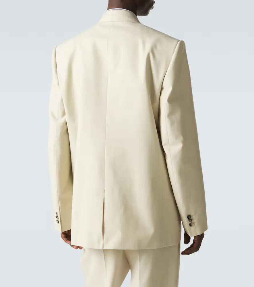 Bottega Veneta Wool and cotton gabardine suit jacket | Thumbnail 7 Bottega Veneta Wool and cotton gabardine suit jacket | Thumbnail 7