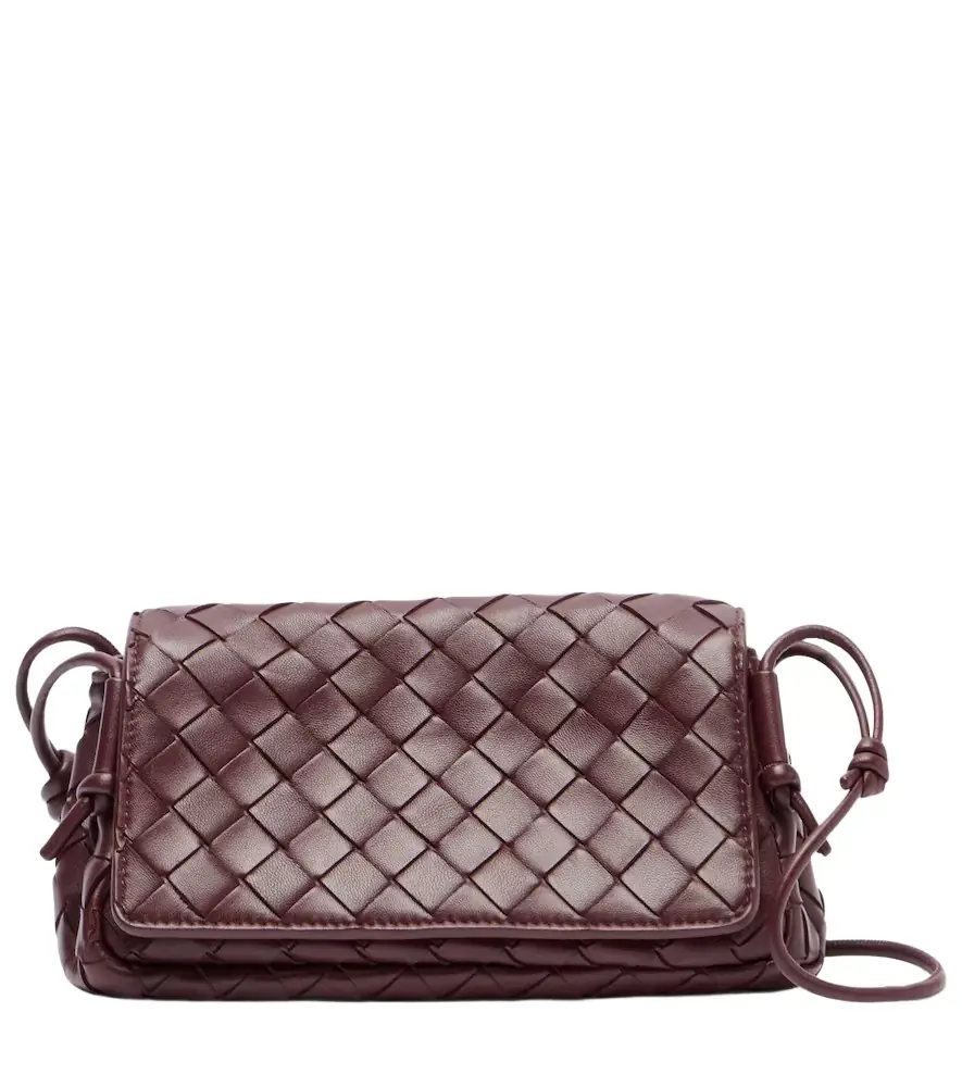Bottega Veneta Notturno Intrecciato leather crossbody bag | Image 1 Bottega Veneta Notturno Intrecciato leather crossbody bag | Image 1