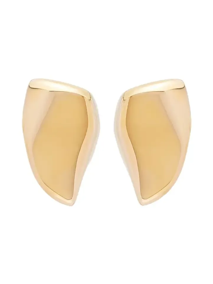 Prisma Small 18kt gold-plated earrings