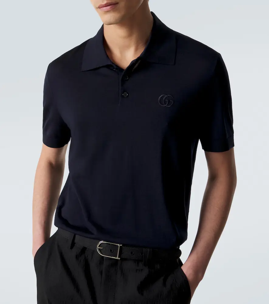 Gucci Double G wool polo shirt | Thumbnail 4 Gucci Double G wool polo shirt | Thumbnail 4