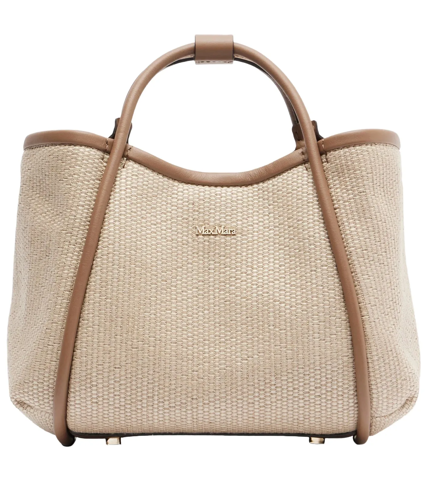 Marin Small leather-trimmed top-handle bag Marin Small leather-trimmed top-handle bag