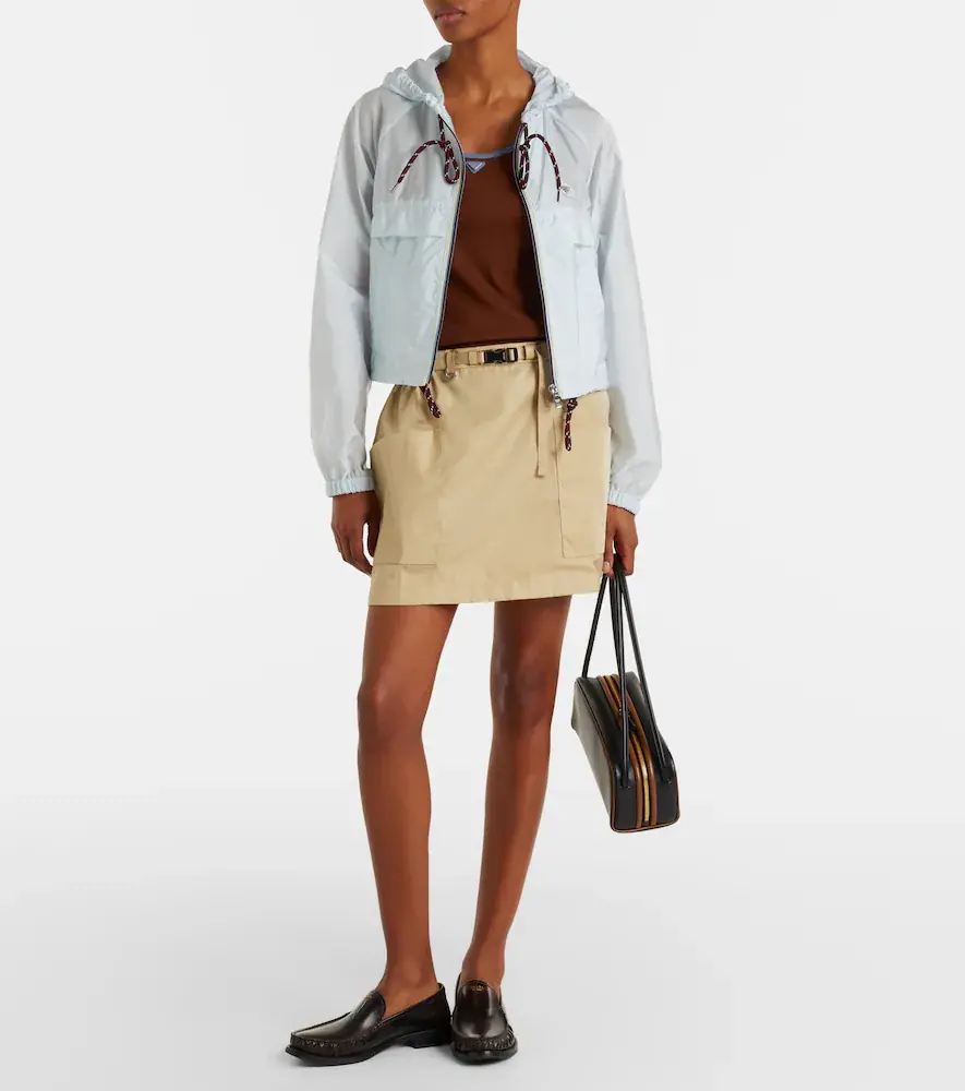 Prada Re-Nylon jacket | Thumbnail 2 Prada Re-Nylon jacket | Thumbnail 2