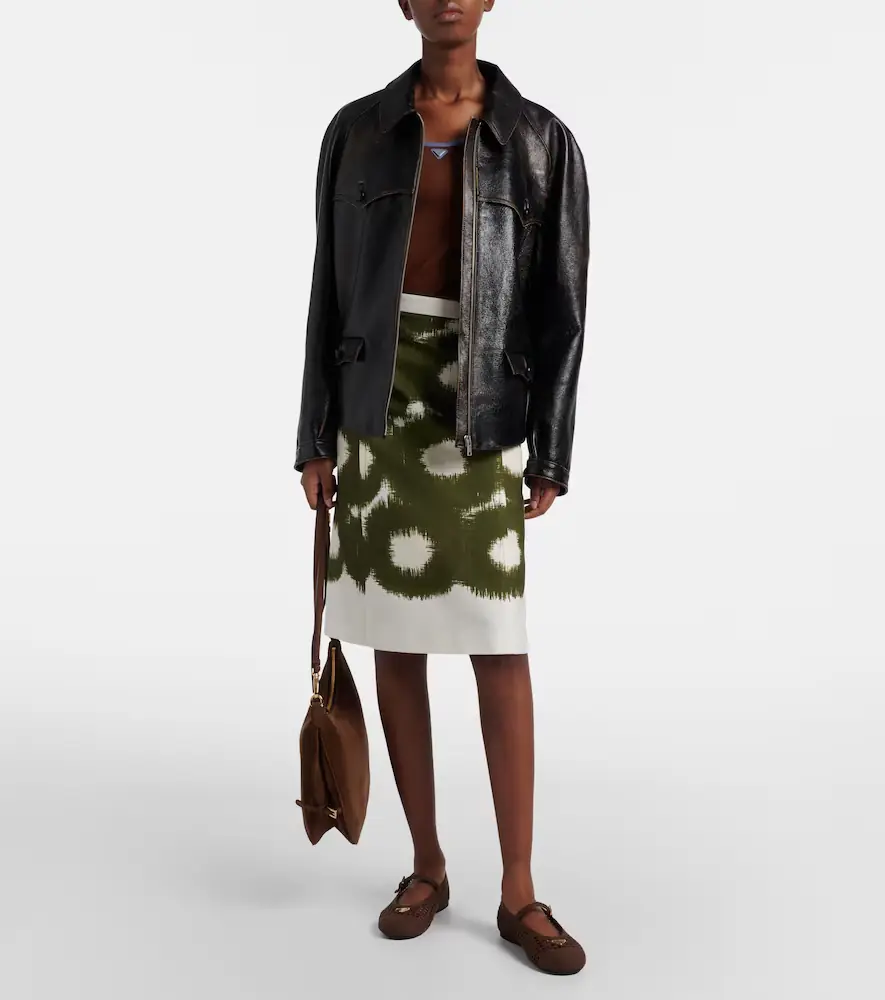Prada Cotton jersey tank top | Thumbnail 4