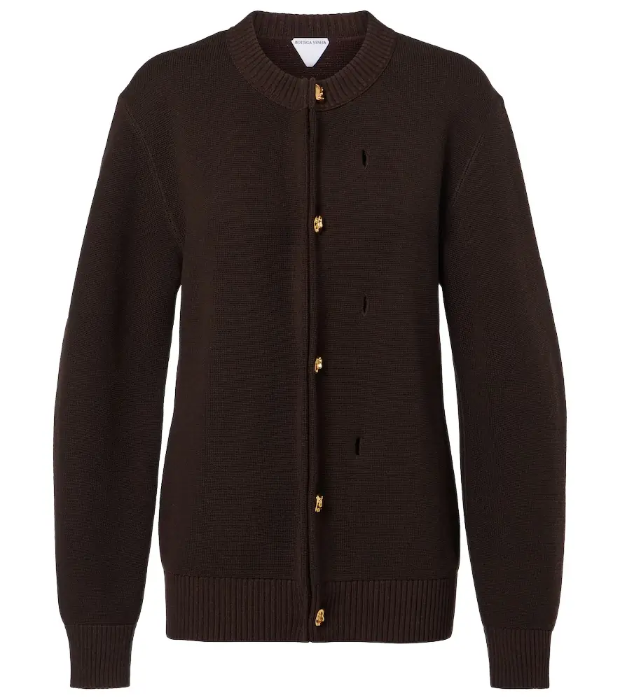 Bottega Veneta Wool and cotton cardigan | Image 1 Bottega Veneta Wool and cotton cardigan | Image 1