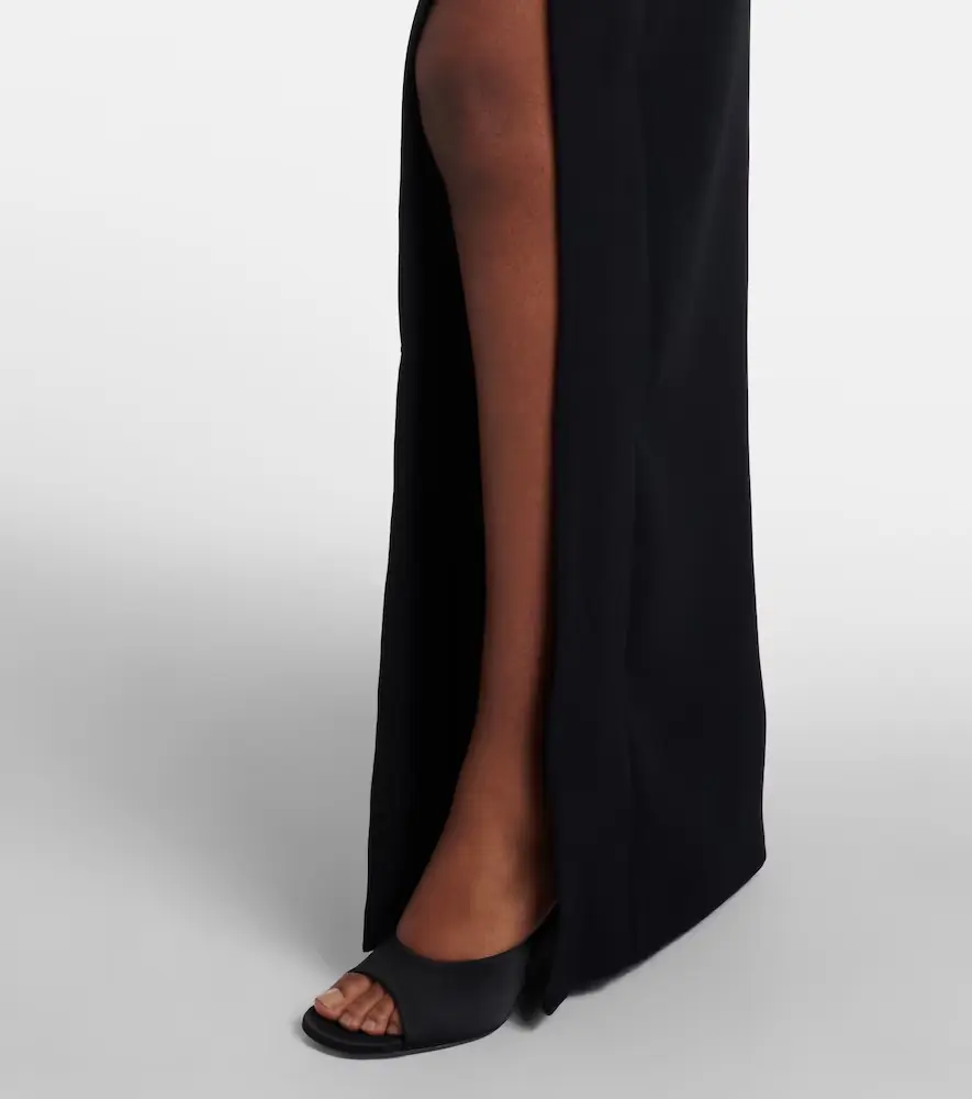 Safiyaa Lucrezia embellished crêpe gown | Thumbnail 4 Safiyaa Lucrezia embellished crêpe gown | Thumbnail 4