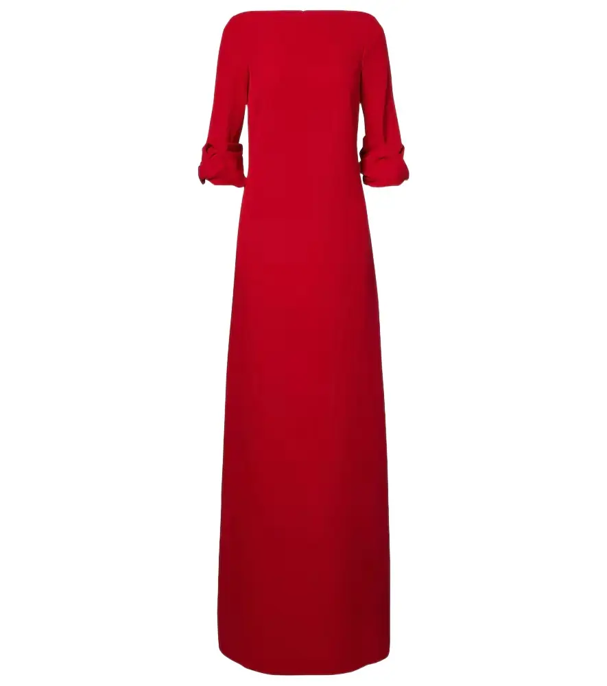 Safiyaa Danica crêpe gown | Image 1 Safiyaa Danica crêpe gown | Image 1