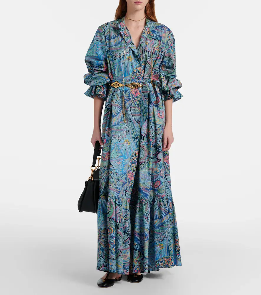 Etro Paisley cotton-blend shirt dress | Thumbnail 2 Etro Paisley cotton-blend shirt dress | Thumbnail 2