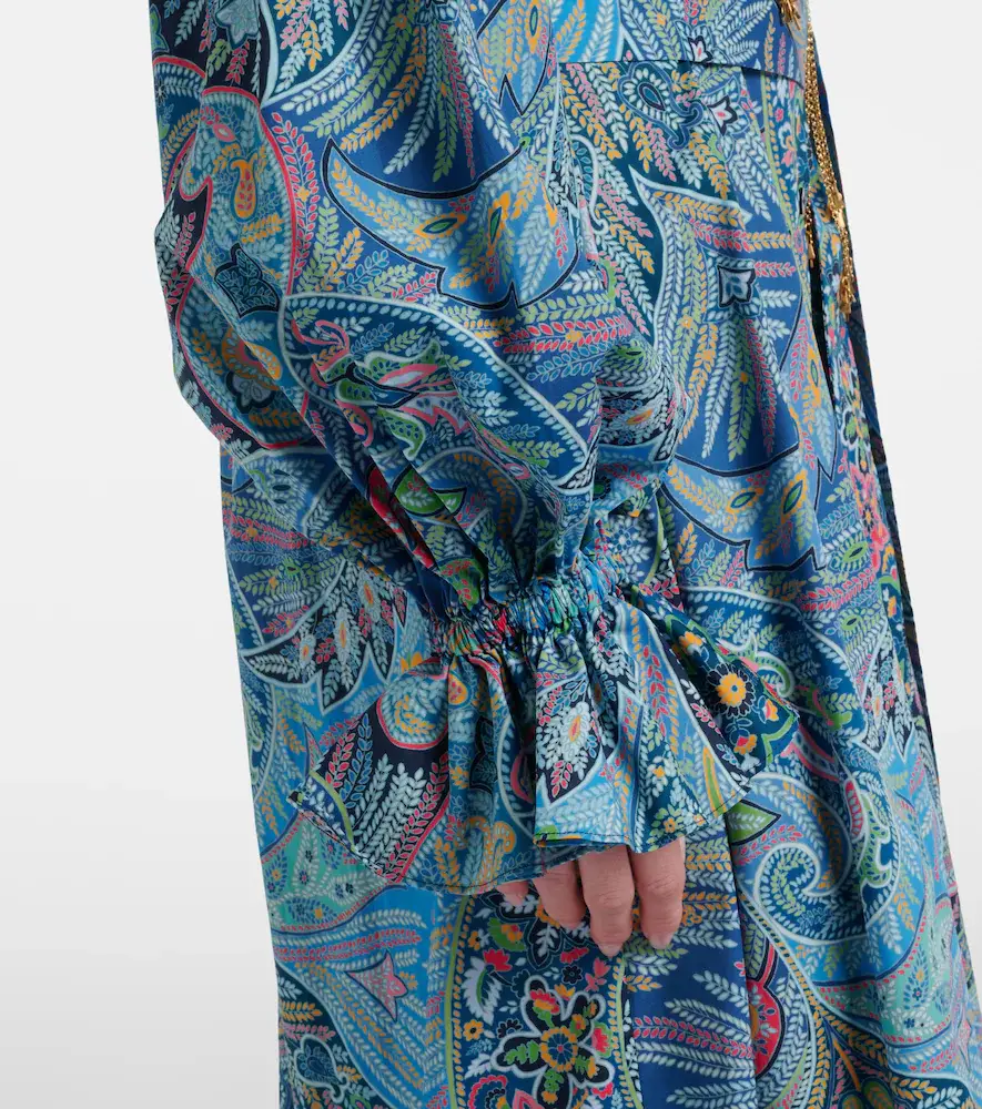 Etro Paisley cotton-blend shirt dress | Thumbnail 4 Etro Paisley cotton-blend shirt dress | Thumbnail 4