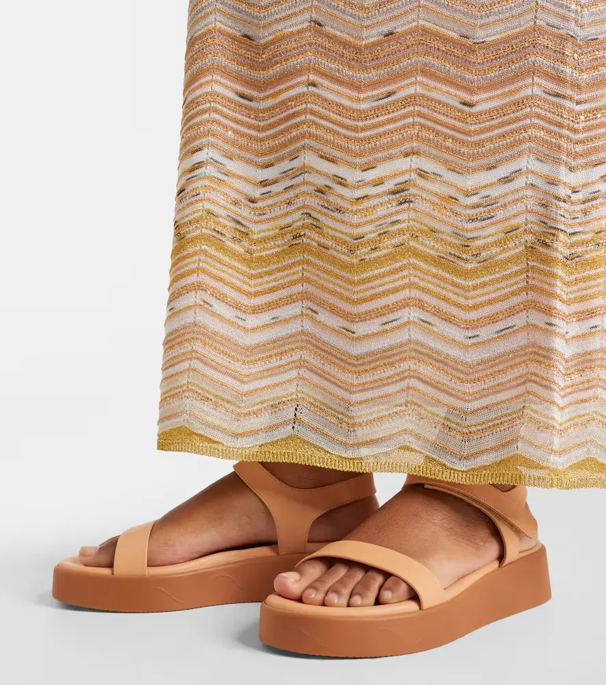 Ancient Greek Sandals Leather platform sandals | Thumbnail 6