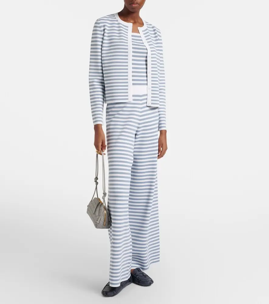 Max Mara Fingere striped wide-leg pants | Thumbnail 5 Max Mara Fingere striped wide-leg pants | Thumbnail 5