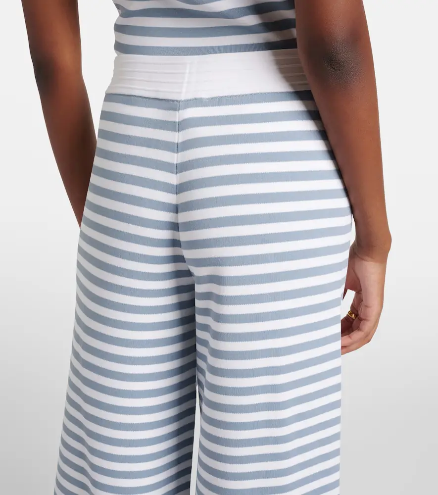 Max Mara Fingere striped wide-leg pants | Thumbnail 6 Max Mara Fingere striped wide-leg pants | Thumbnail 6