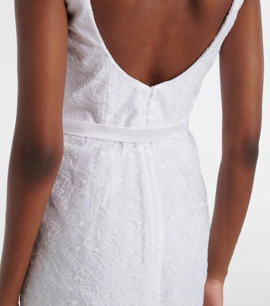 Markarian Bridal Robin floral jacquard gown | Thumbnail 4 Markarian Bridal Robin floral jacquard gown | Thumbnail 4