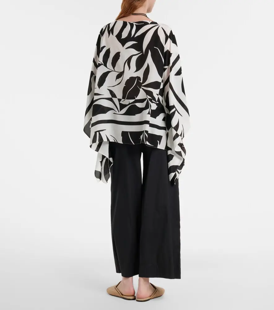 Max Mara Pece cropped cotton-blend wide-leg pants | Thumbnail 6 Max Mara Pece cropped cotton-blend wide-leg pants | Thumbnail 6