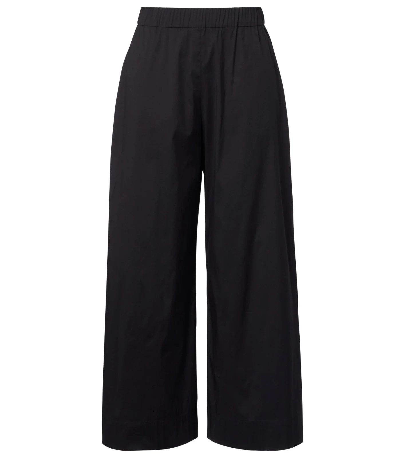Pece cropped cotton-blend wide-leg pants Pece cropped cotton-blend wide-leg pants