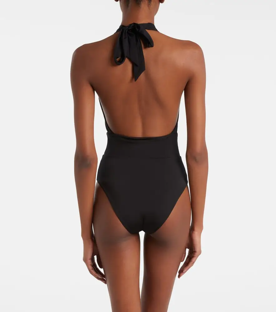 Max Mara Calle halterneck swimsuit | Thumbnail 5