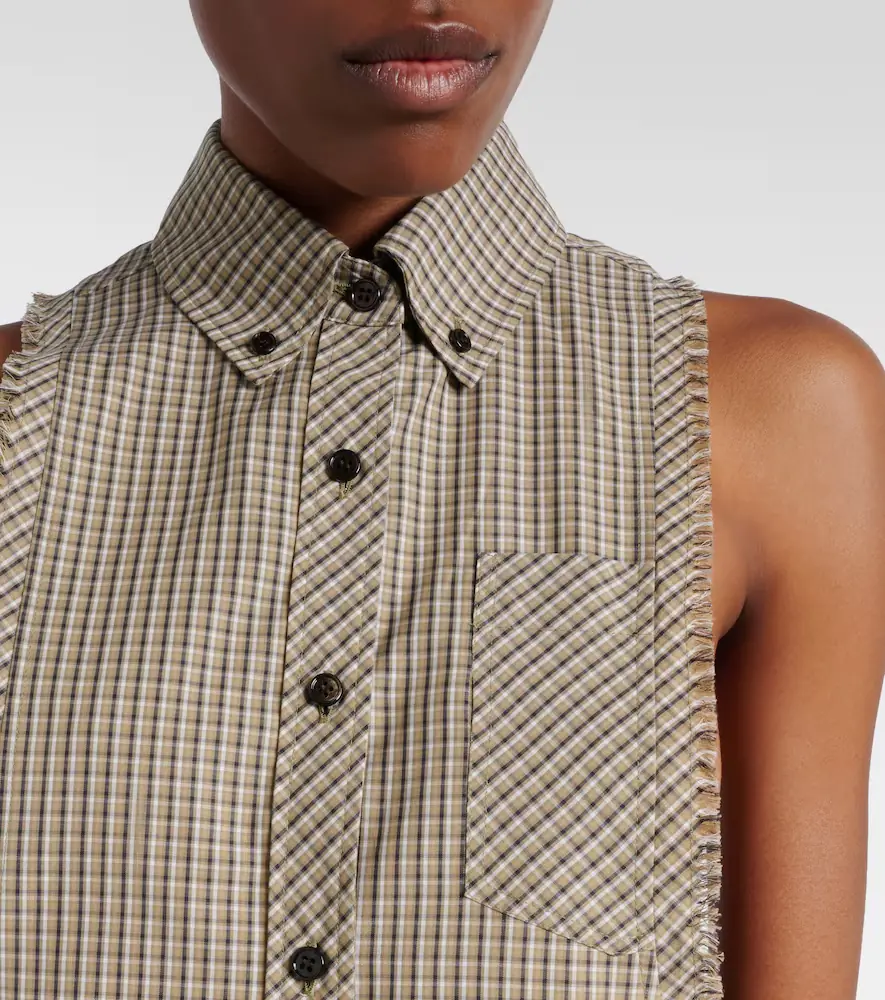 Versace Checked cotton shirt | Thumbnail 2 Versace Checked cotton shirt | Thumbnail 2
