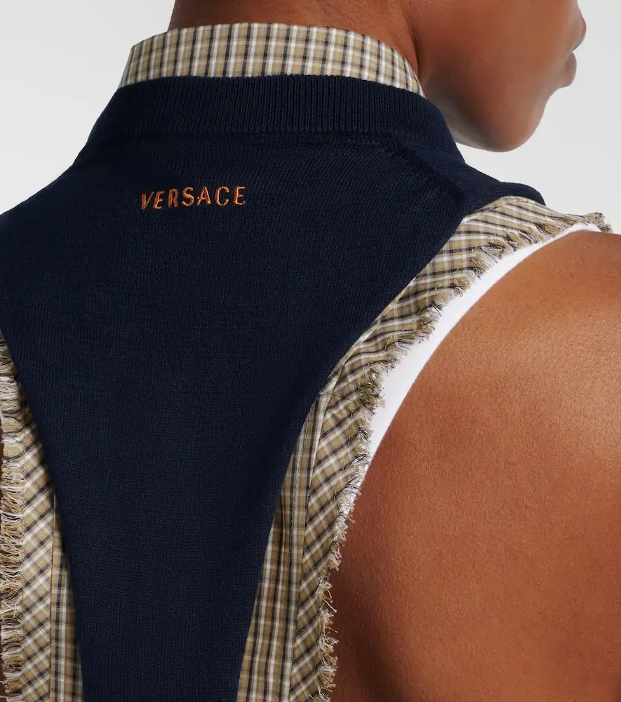 Versace Knitted cotton top | Thumbnail 3 Versace Knitted cotton top | Thumbnail 3