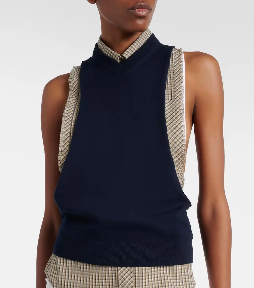 Versace Knitted cotton top | Thumbnail 6 Versace Knitted cotton top | Thumbnail 6