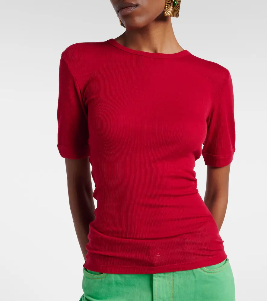 Versace Medusa virgin wool T-shirt | Thumbnail 5 Versace Medusa virgin wool T-shirt | Thumbnail 5