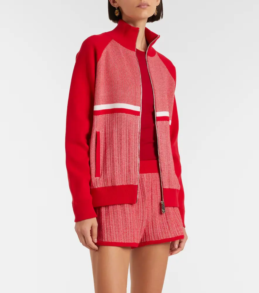 Versace Cotton-blend jacquard jacket | Thumbnail 4 Versace Cotton-blend jacquard jacket | Thumbnail 4