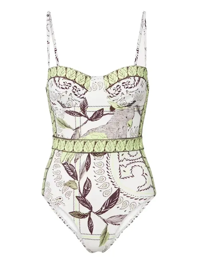 Printed swimsuit