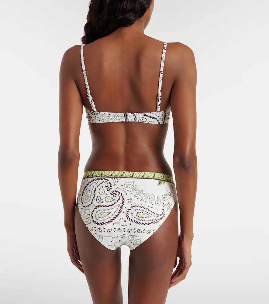 Tory Burch Printed bikini top | Thumbnail 4 Tory Burch Printed bikini top | Thumbnail 4