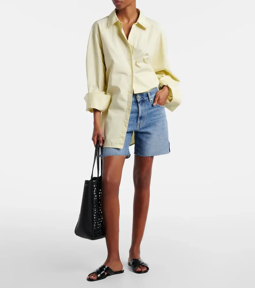 AG Jeans Ex-Boyfriend denim Bermuda shorts | Thumbnail 3
