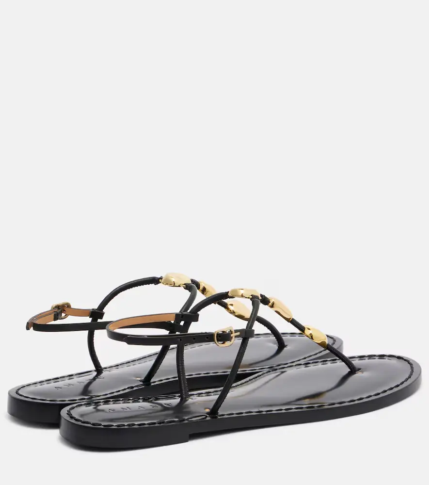 AMANU Nairobi leather thong sandals | Thumbnail 4