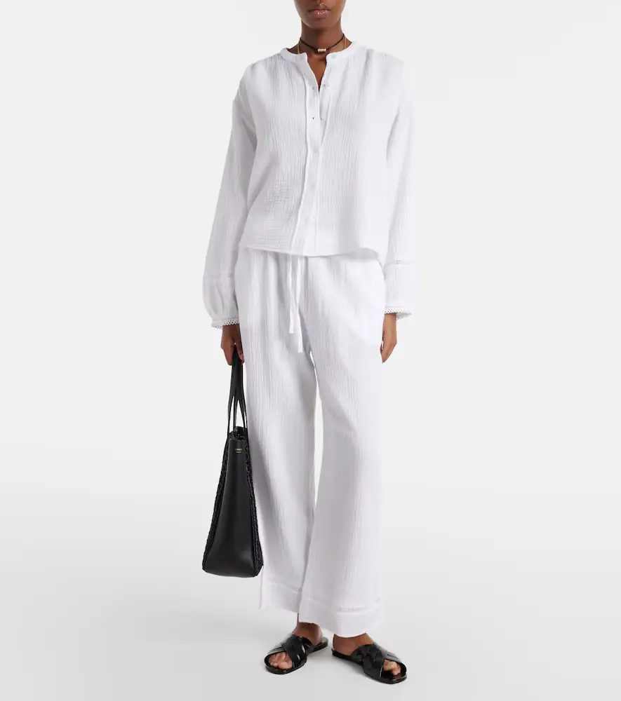 Velvet Taria cotton muslin shirt | Thumbnail 3 Velvet Taria cotton muslin shirt | Thumbnail 3