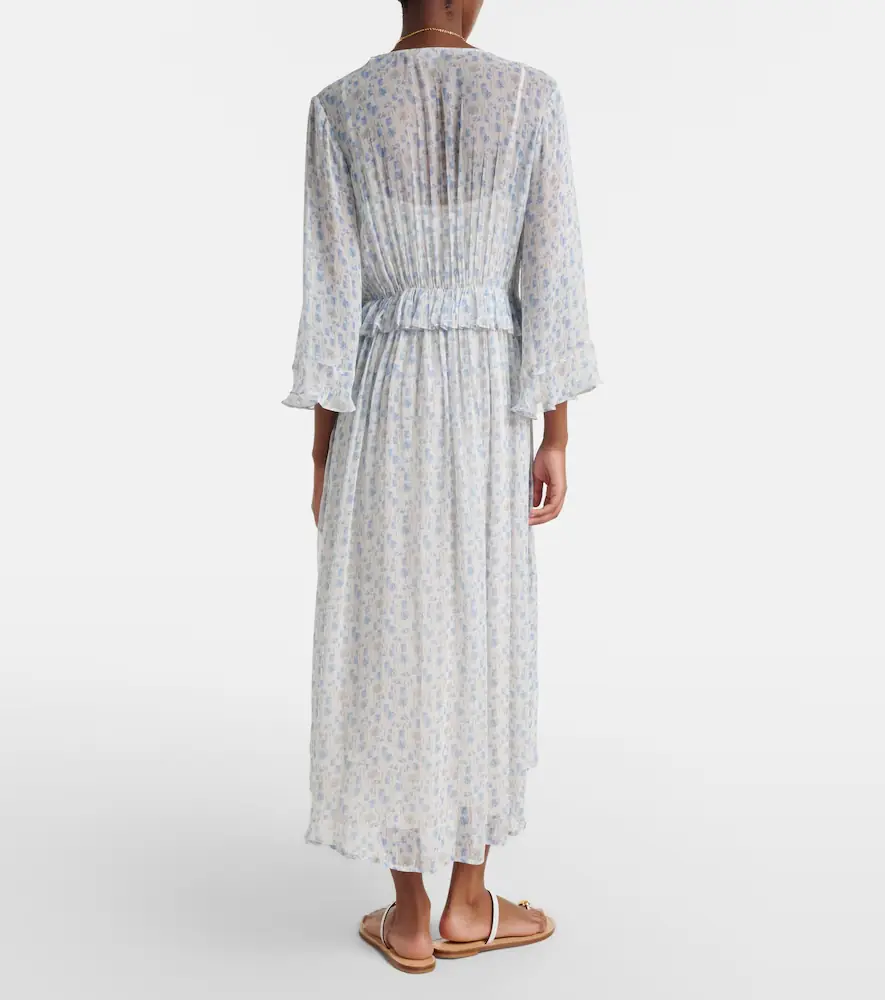 Velvet Aerin floral sheer maxi dress | Thumbnail 2