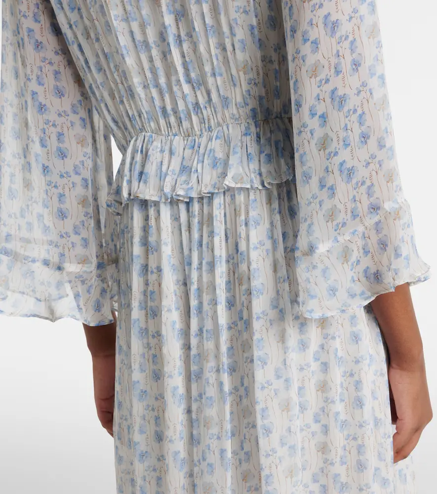 Velvet Aerin floral sheer maxi dress | Thumbnail 3