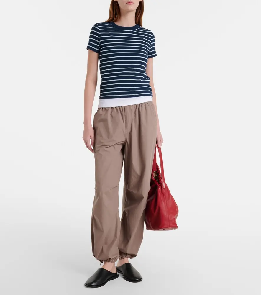 Velvet Brooks cotton twill balloon pants | Thumbnail 3