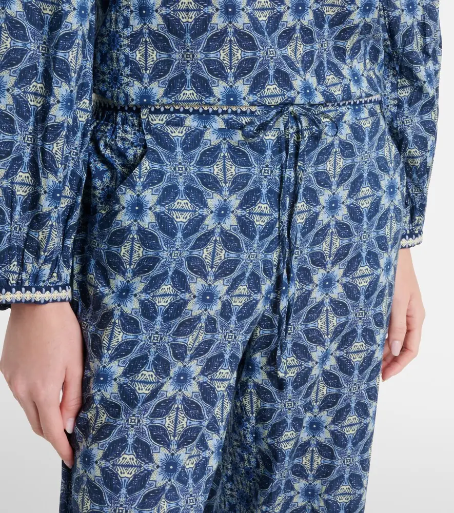 Velvet Kendra printed cotton wide-leg pants | Thumbnail 3 Velvet Kendra printed cotton wide-leg pants | Thumbnail 3