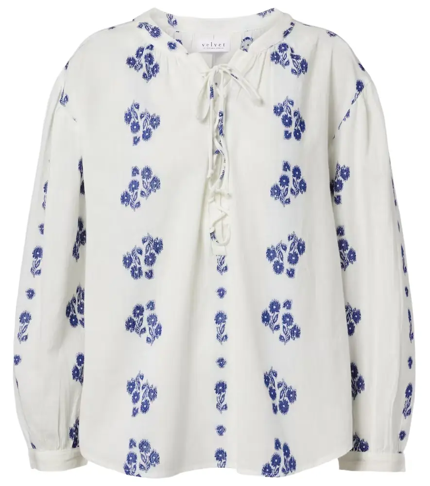 Velvet Winslet cotton blouse