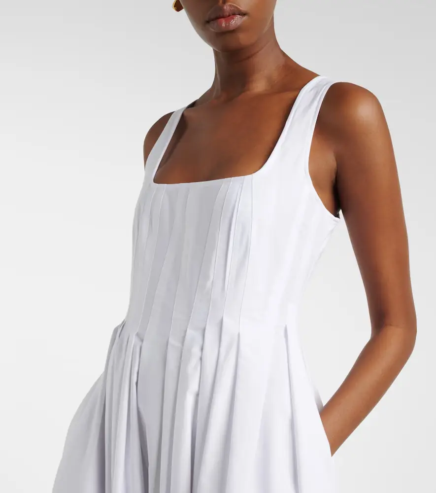 Sportmax Giro cotton canvas midi dress | Thumbnail 2 Sportmax Giro cotton canvas midi dress | Thumbnail 2